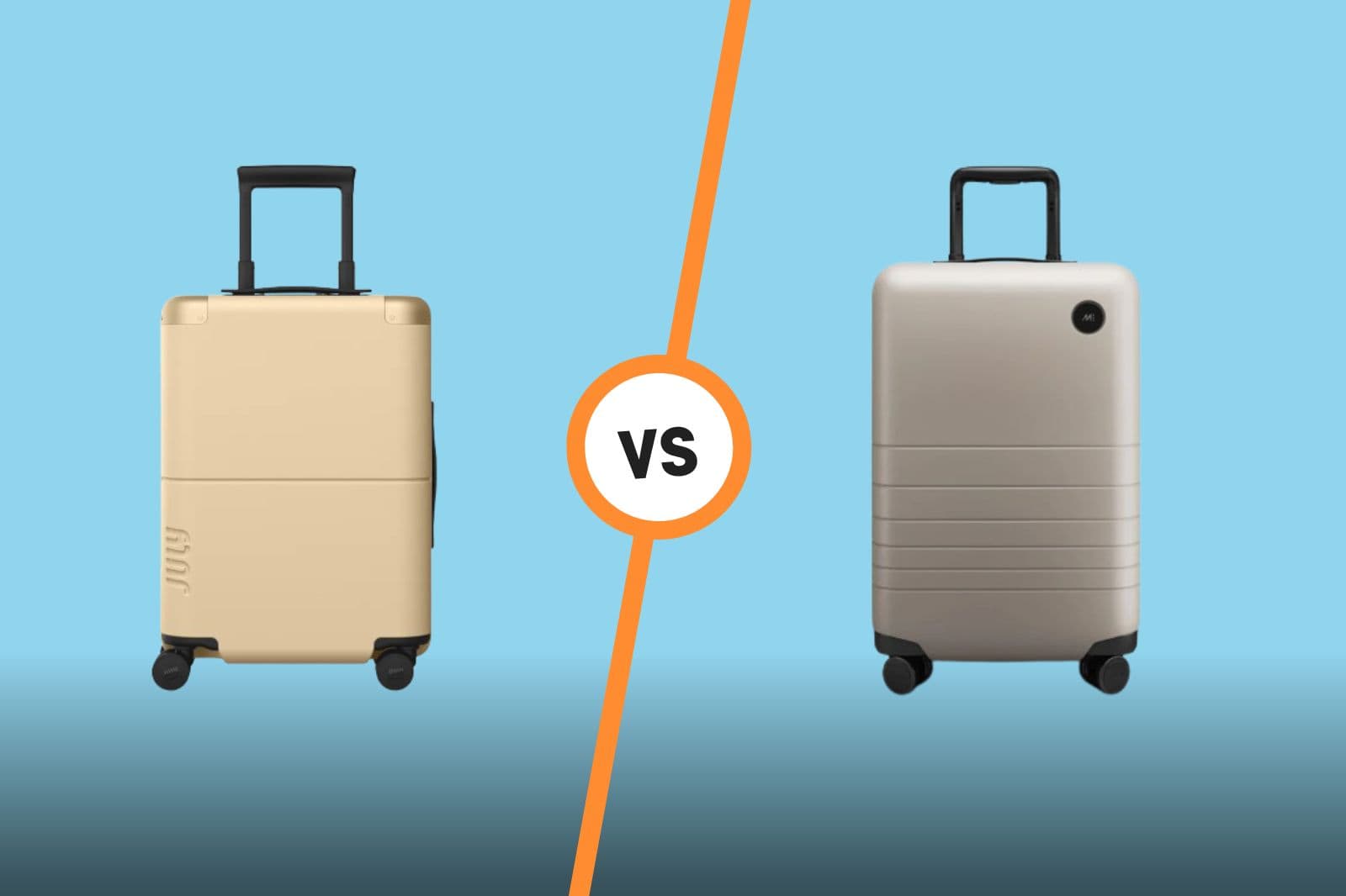 July Luggage vs. Monos Luggage
