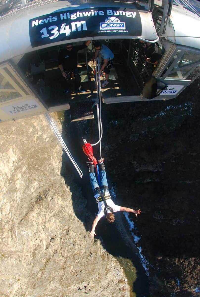 Bungy Jumping in New Zealand