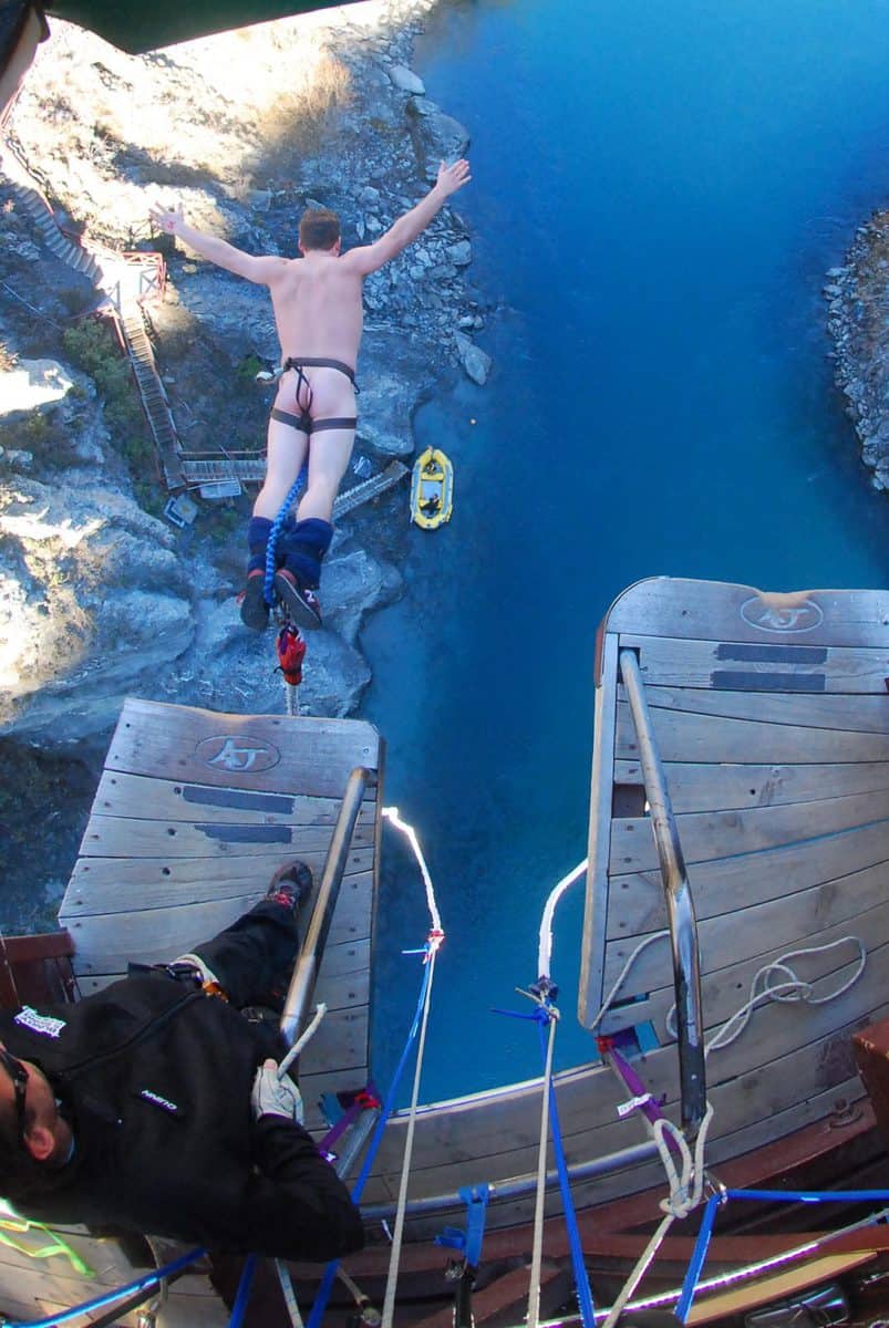 Naked Bungee Jump