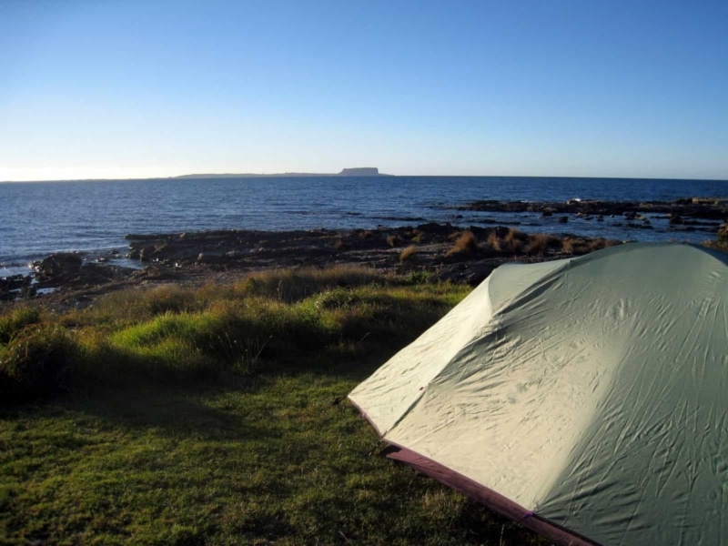 Camping, Tasmania
