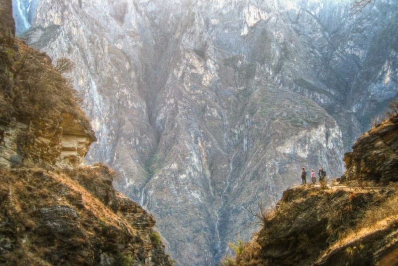 Cliffs at Tiger Leaping Gorge