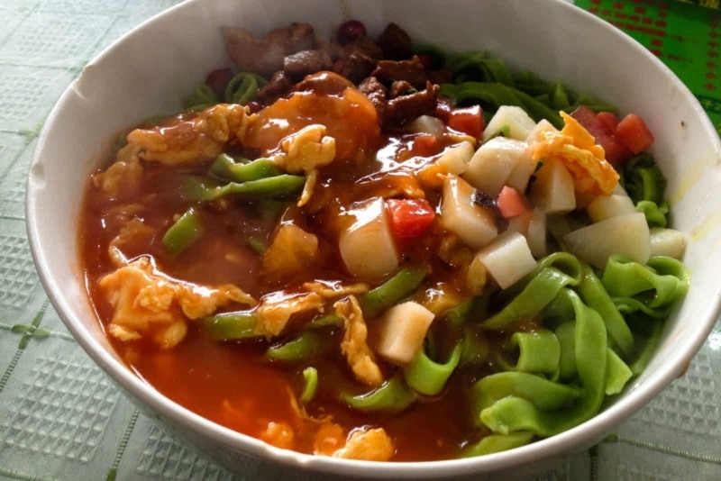 Bo Cai Mian, traditional chinese food