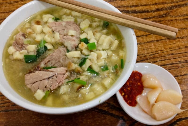 Yang Rou Pao Mo, traditional chinese food