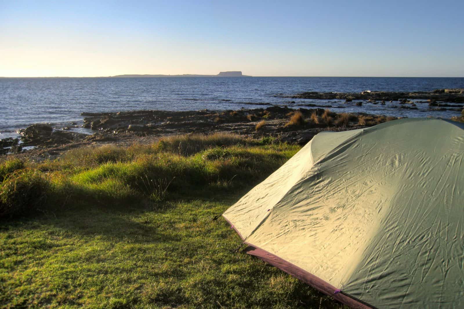 Camping in Tasmania