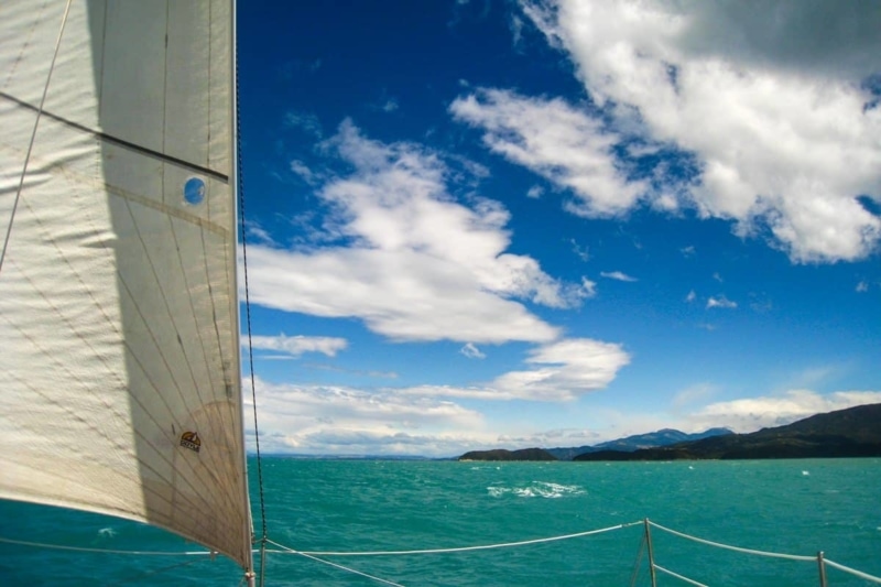 Sailing in the Abel Tasman National Park