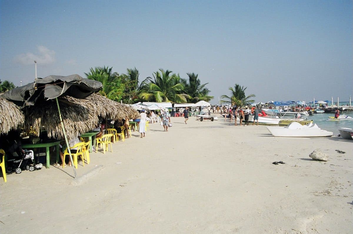 A beach in the Dominican Republic. I got a killer sunburn here!