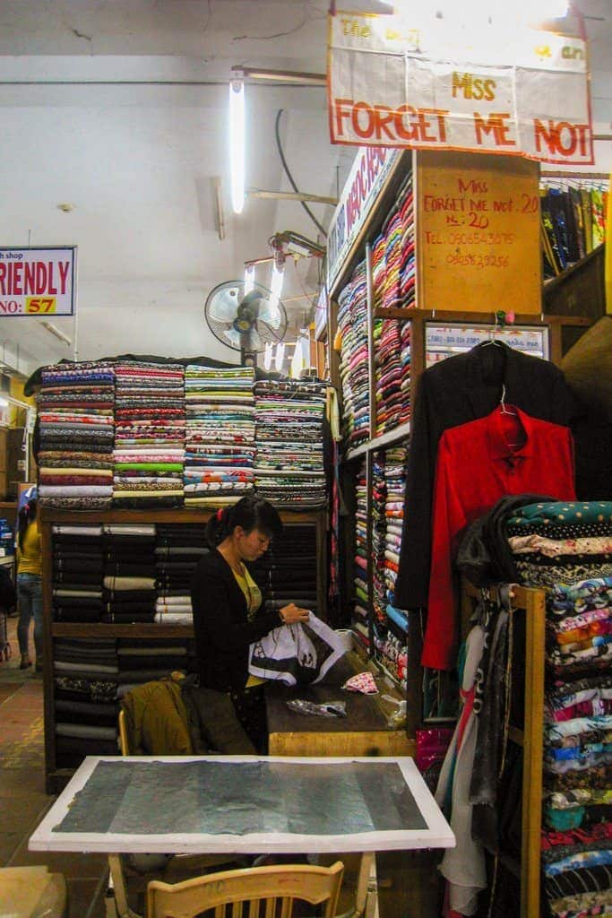 Hoi An Cloth Market, Stall 20