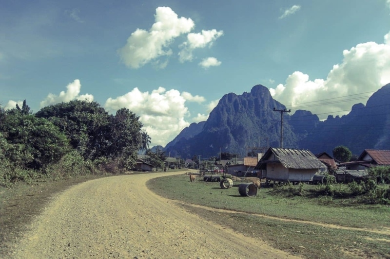 Small Laotian village