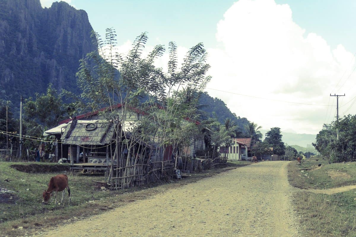 Villages outside Vang Vieng