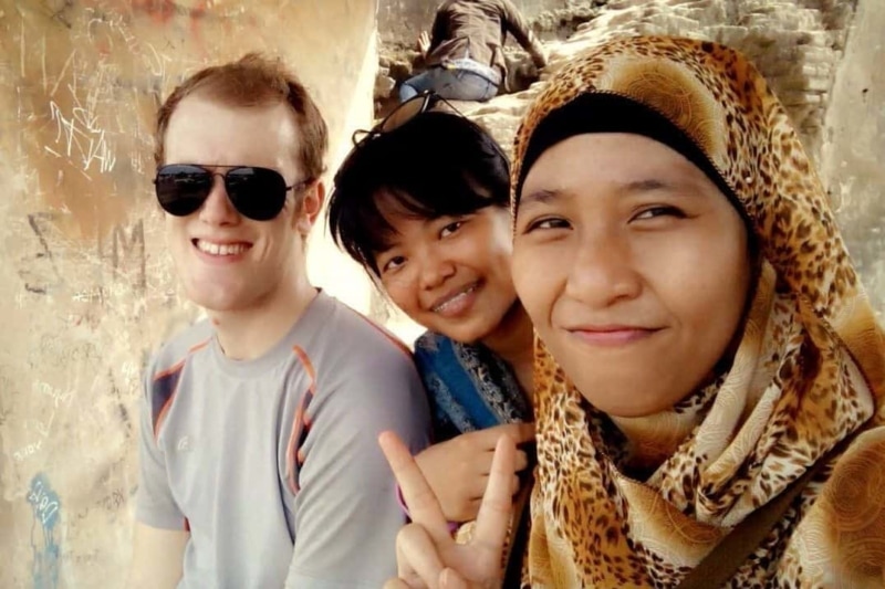 Being a White Boy in Indonesia