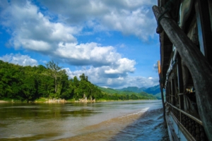 Taking the Slow Boat From Thailand to Laos (and Trying to Bribe the Border Patrol)
