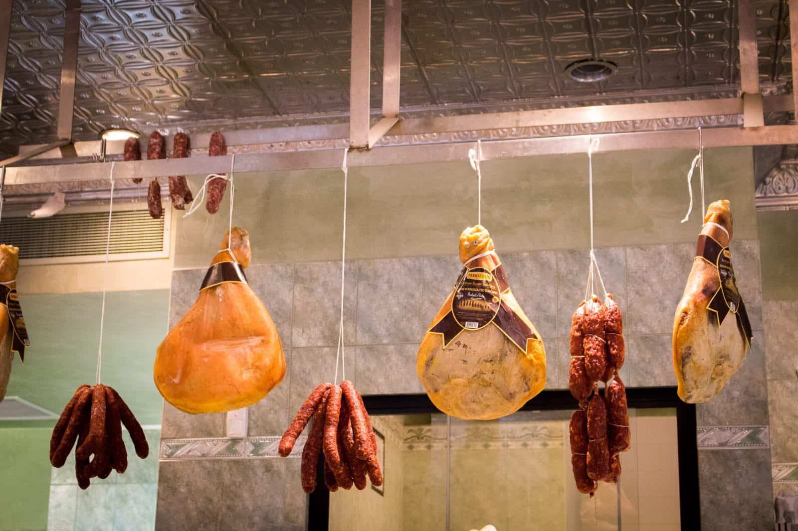 Hanging Meat