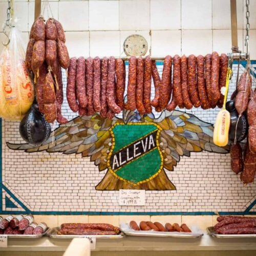 Handmade Sausages at Alleva