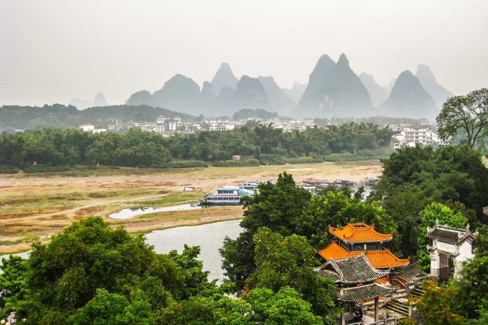 Landscapes in Yangshuo, China