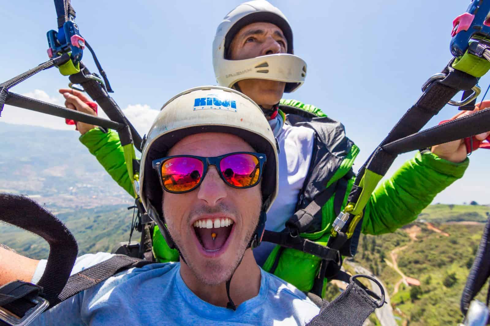 Paragliding Selfie!