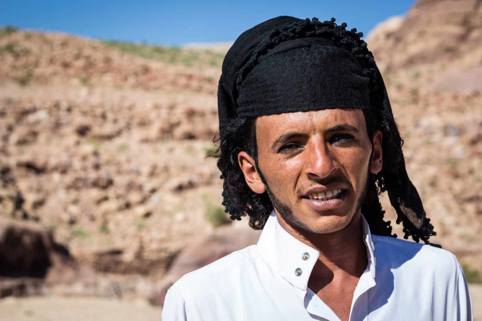 A local Bedouin from Petra