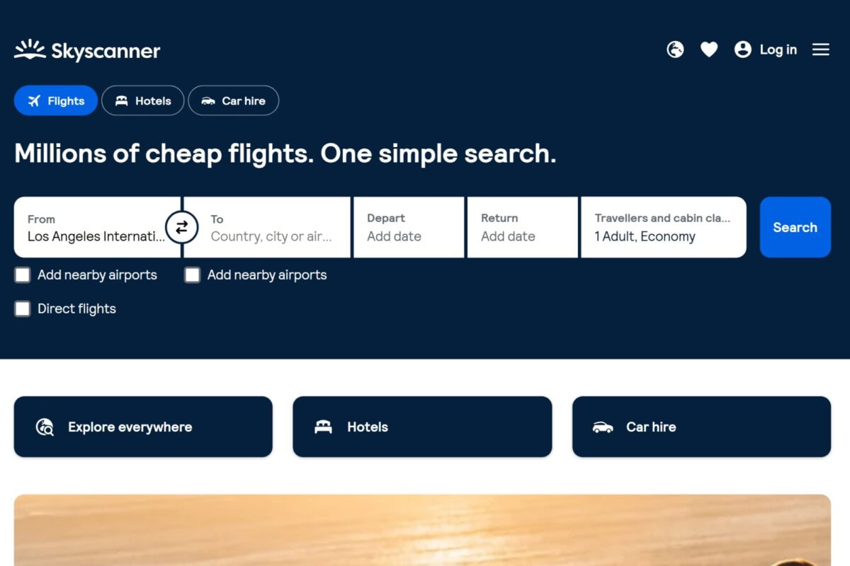 Skyscanner Travel App