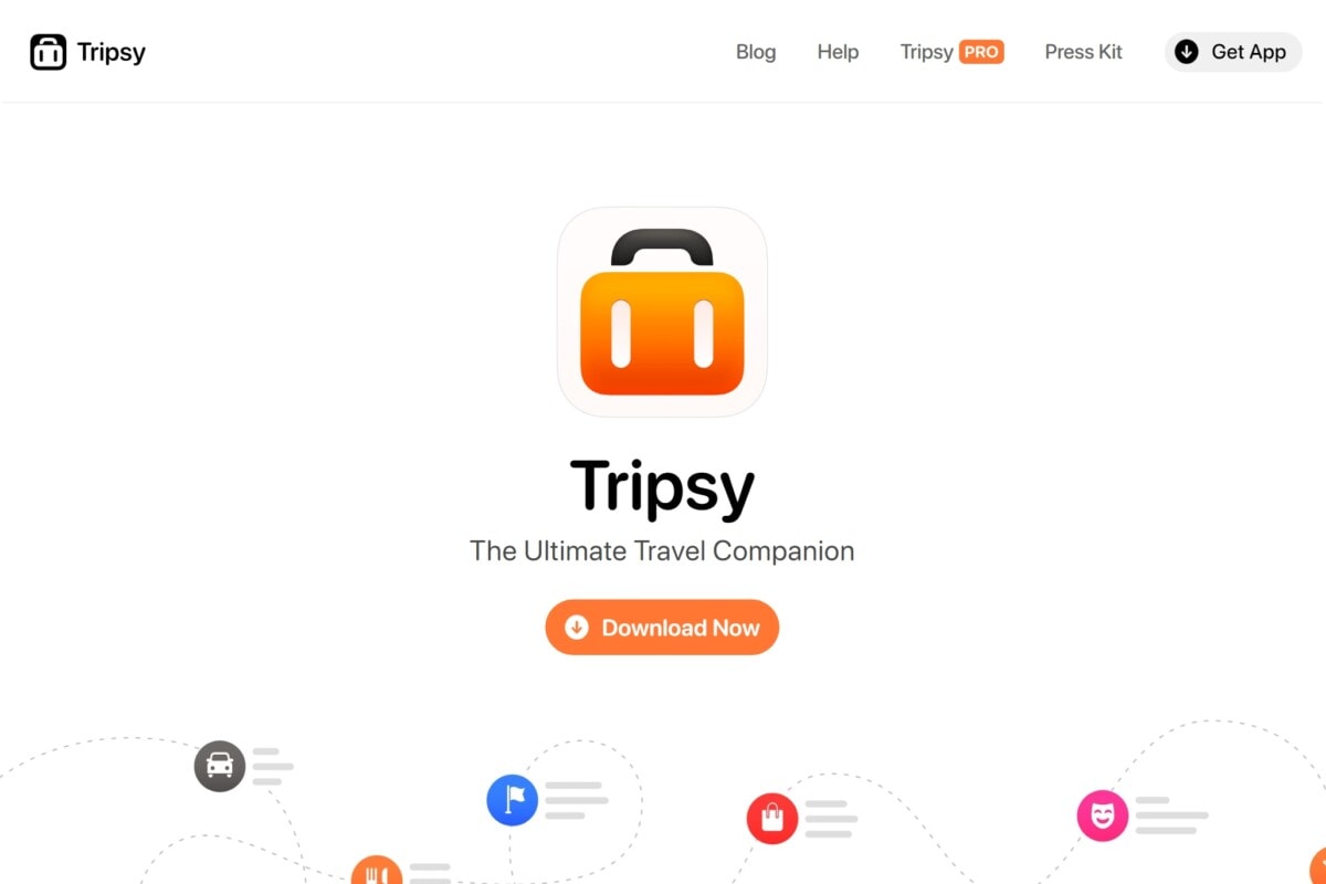 Tripsy Travel App