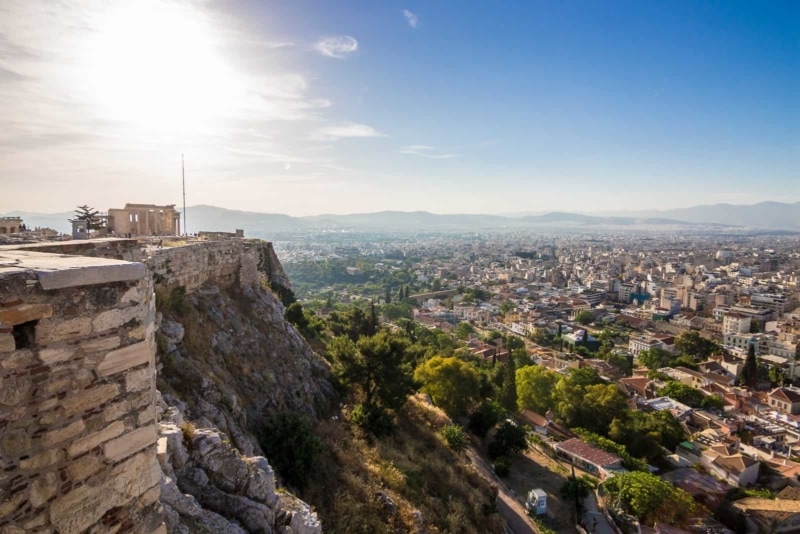 Aerial View of Athens, Pictures of Greece