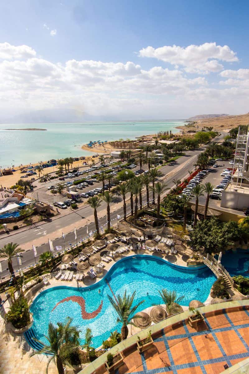 View of the Dead Sea from the Royal Rimonim Hotel