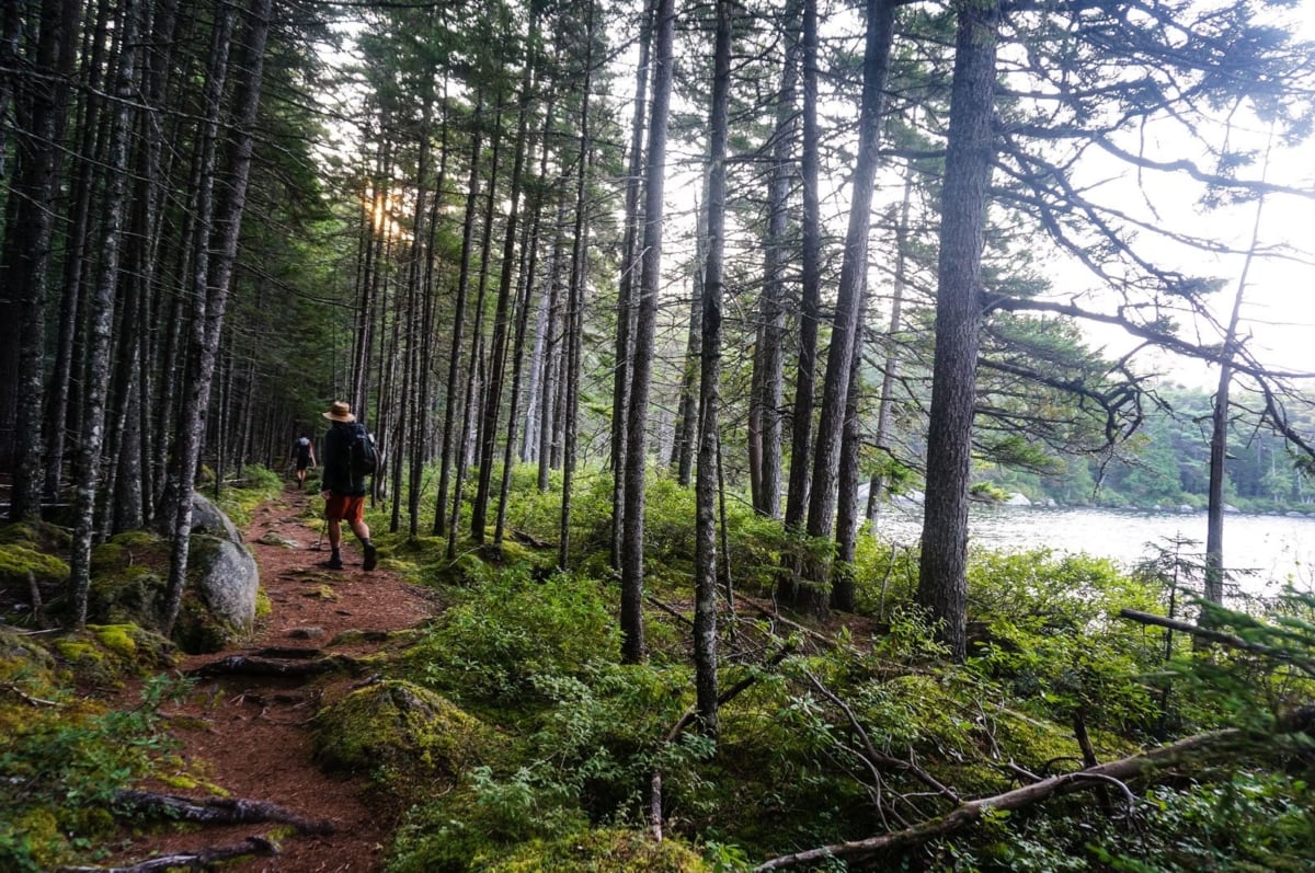 Hiking the Appalachian Trail in Maine