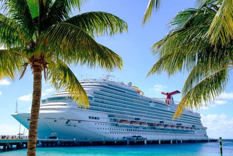 The Carnival Vista on Grand Turk