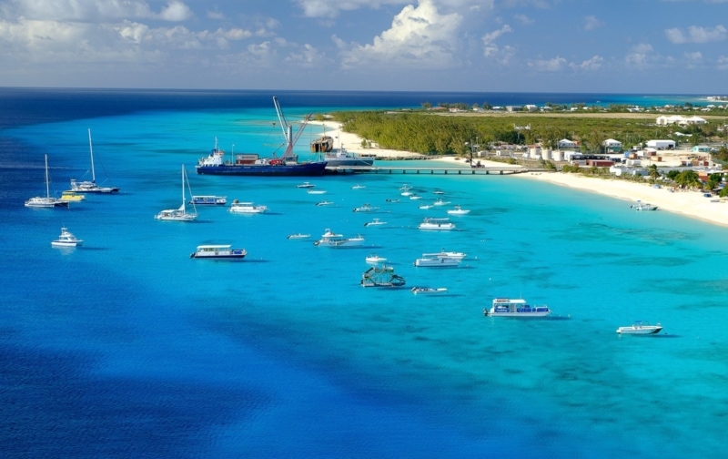 The turquoise waters of Grand Turk
