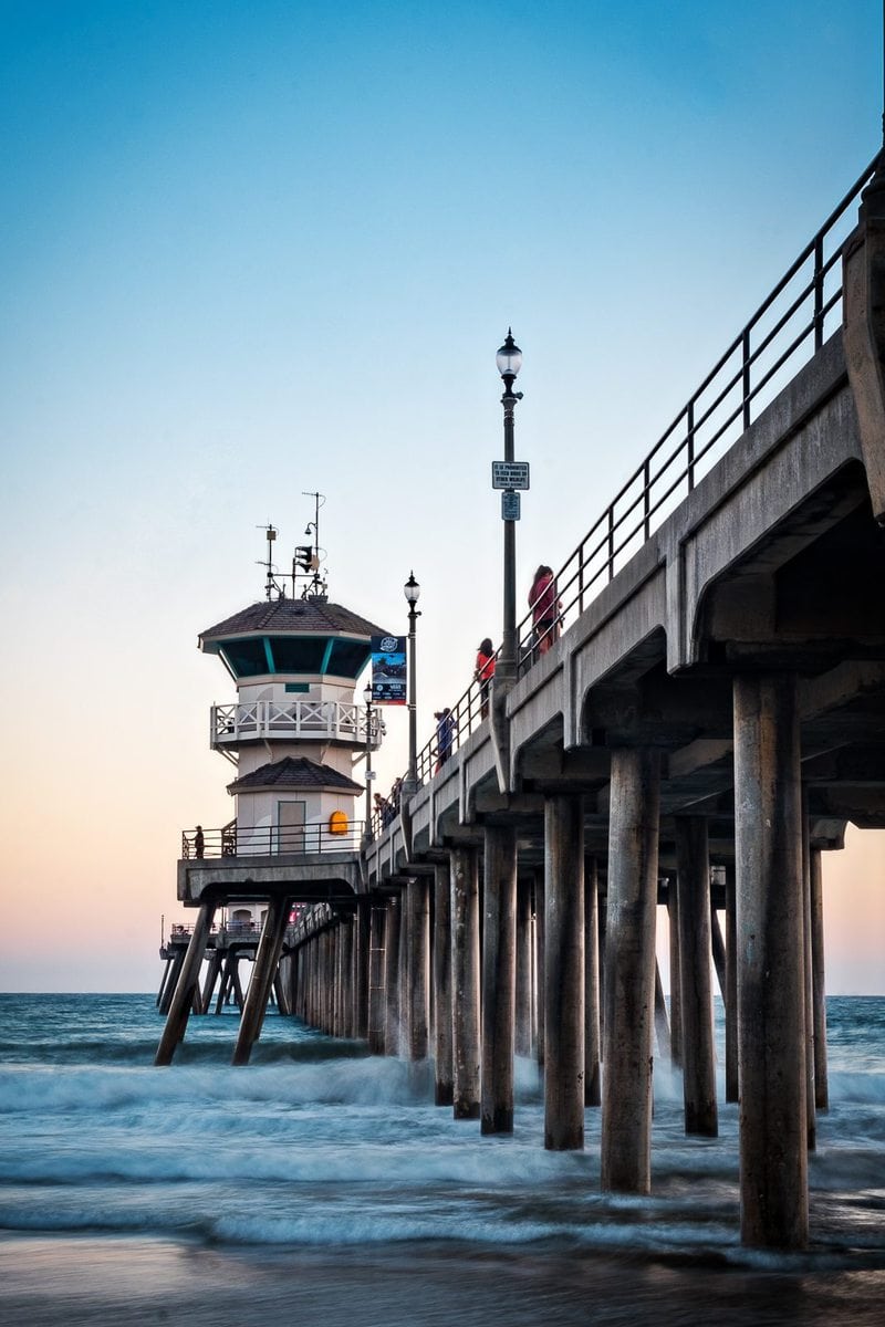 Huntington Beach Pier is a must stop on your Pacific Coast Highway road trip
