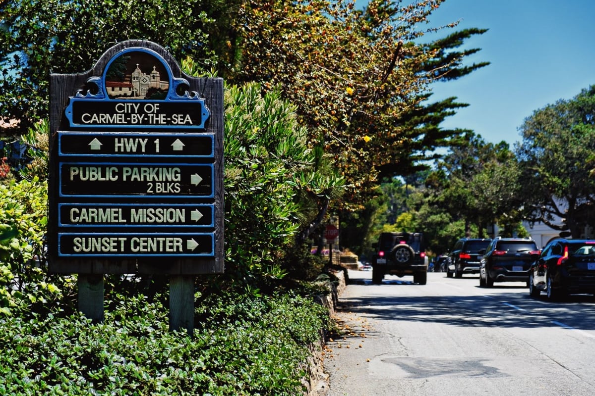 Route 1 in Carmel-By-The-Sea