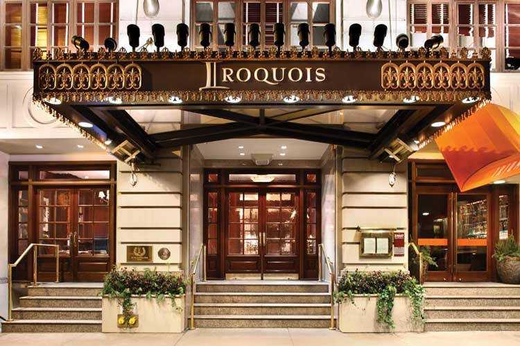 Stay at The Iroquois Hotel in NYC