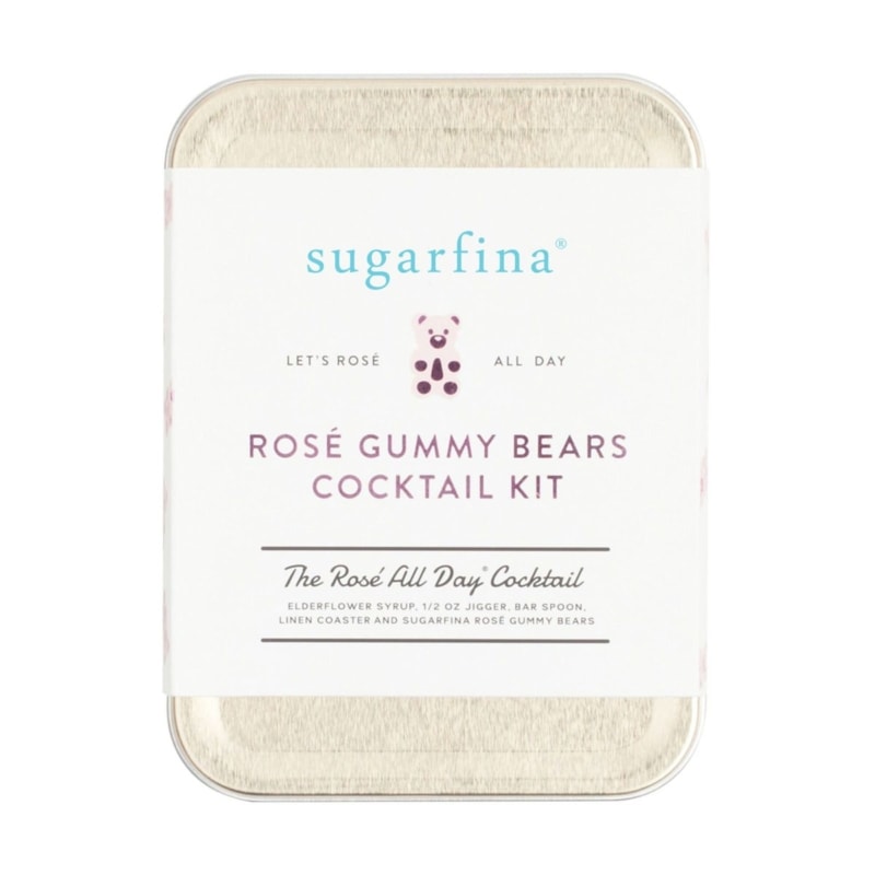 Sugarfina Carry On Cocktail Kit is a perfect gift for a frequent flier.