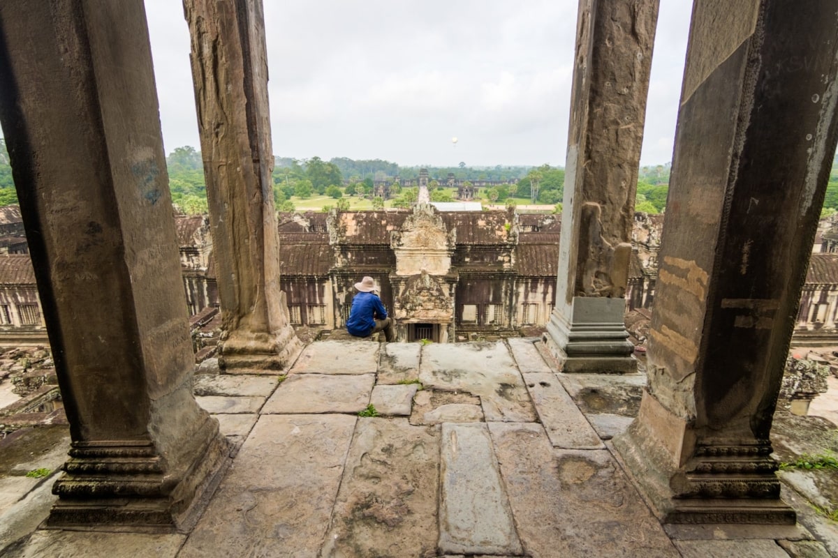 Travel to the famous Angkor temples in Cambodia