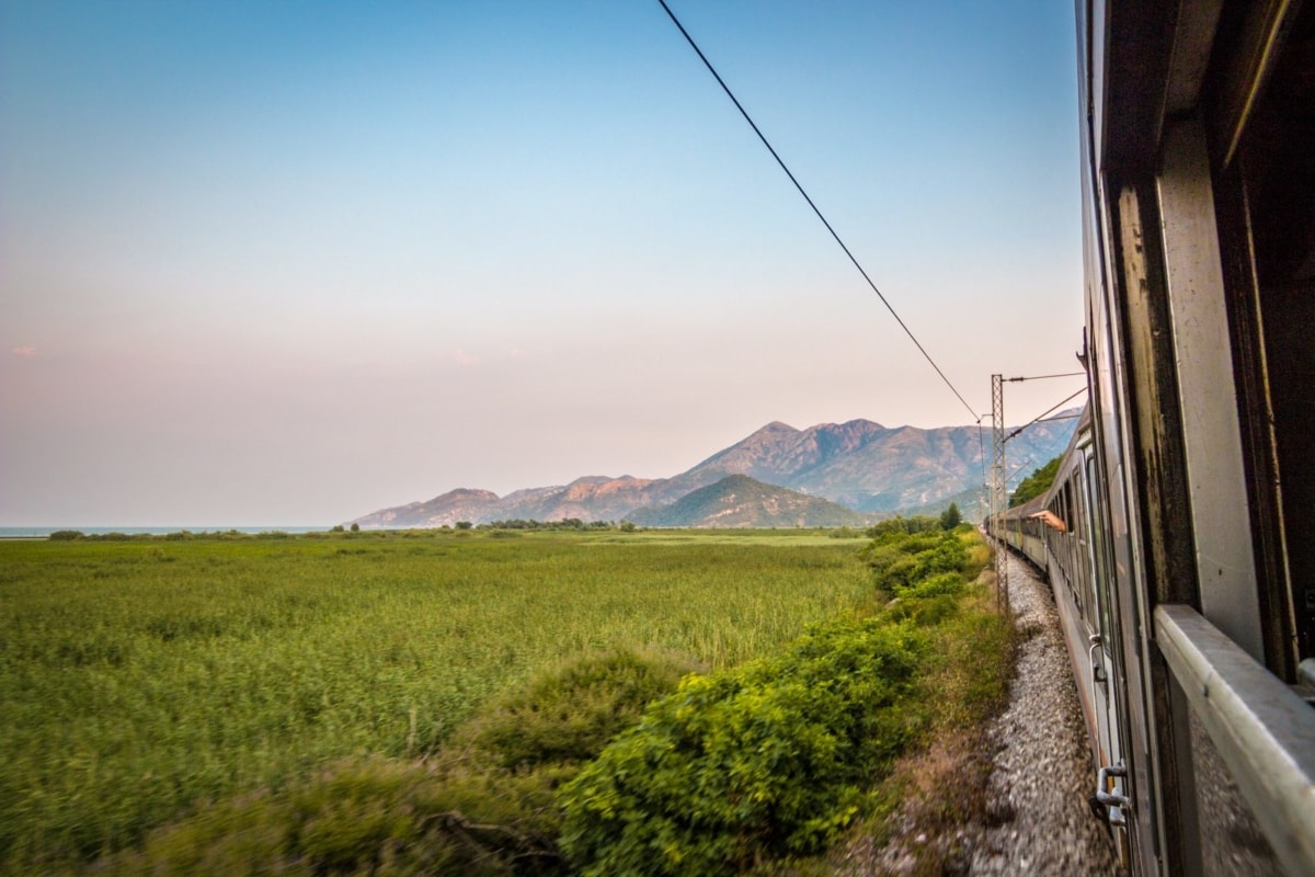 Traveling solo by train in the Balkans
