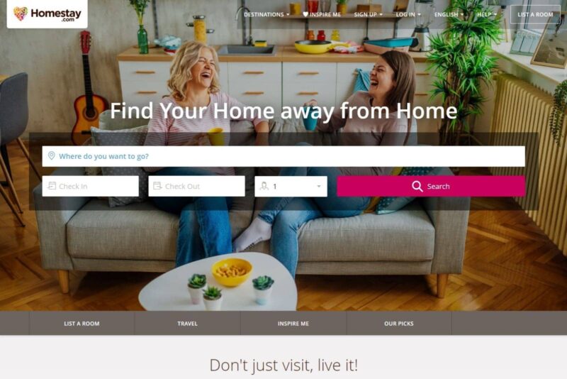 Homestay Airbnb Alternative