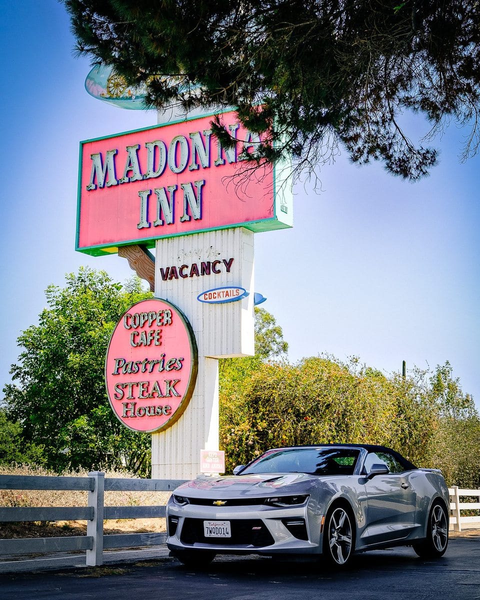 Don't forget to check out the Madonna Inn while cruising on your Pacific Coast Highway road trip itinerary.