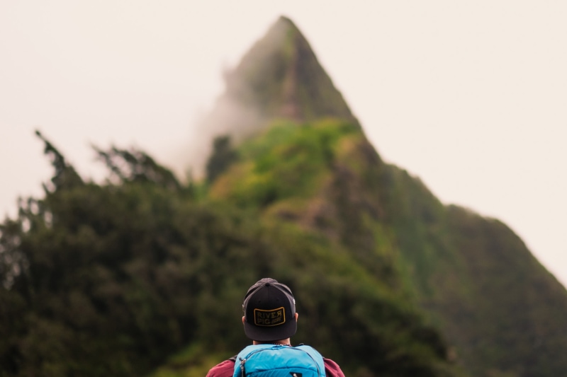 Oahu's Pali Notches view