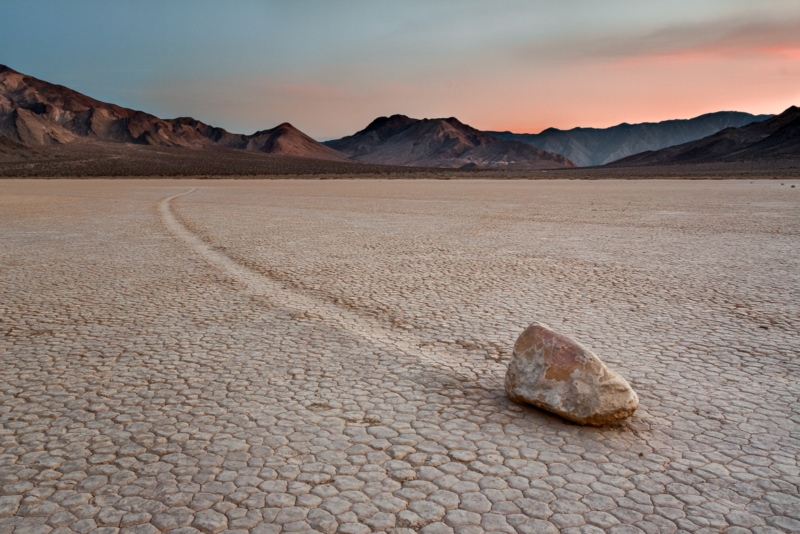 Make sure you visit Racetrack Playa in the Death Valley National Park