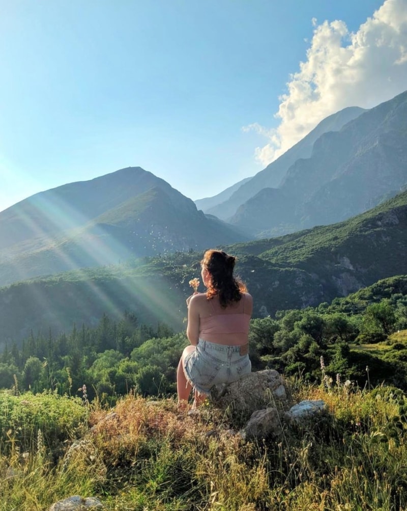 Road-tripping through the Albanian mountains