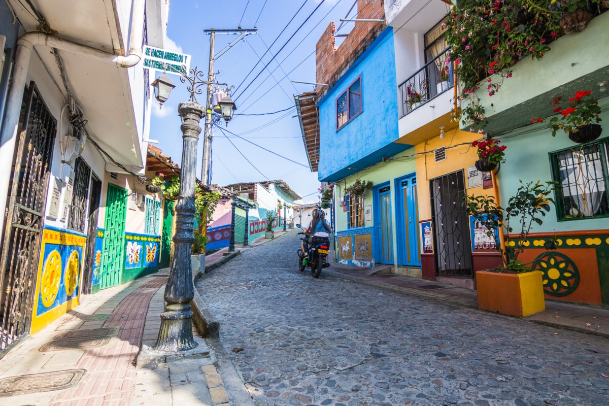 On the streets of Guatape