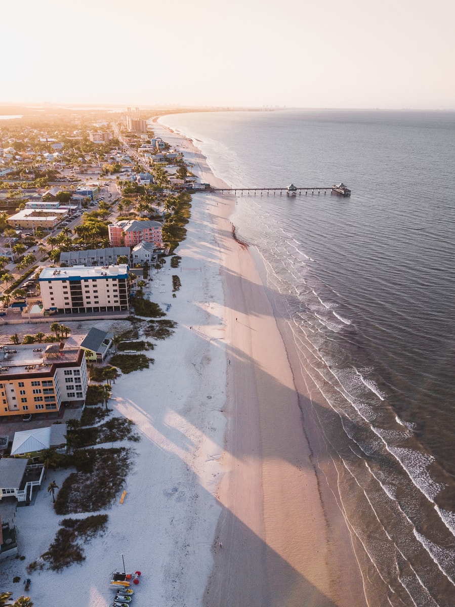 Fort Myers Beach Aerial