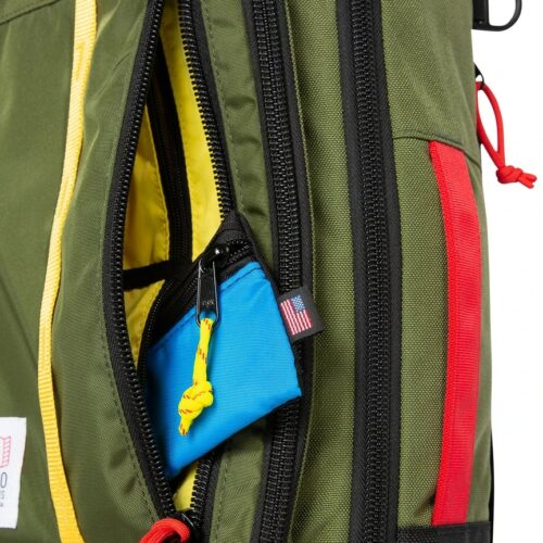 Topo Designs Travel Bag pockets