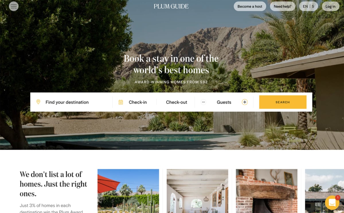 Plum Guide is a brilliant alternative to Airbnb