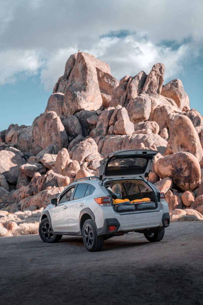 Car Camping in Comfort: How We Turned our Subaru into Our Home On the Road