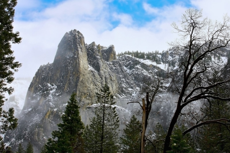 Lower Yosemite Fall Trails