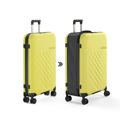 Rollink Flex 360 Medium Checked 4 Wheel Suitcase